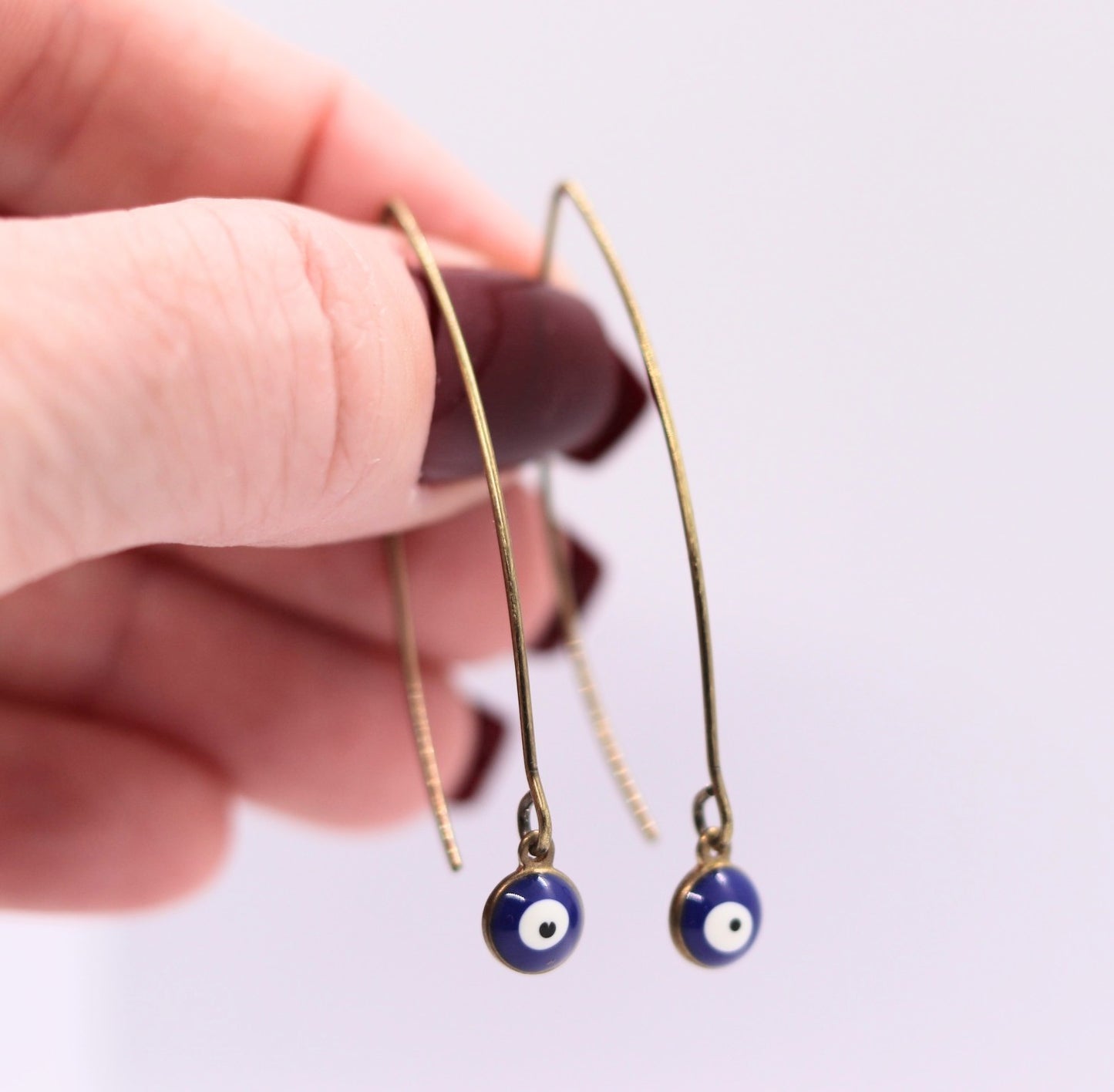 Seeing eye earrings