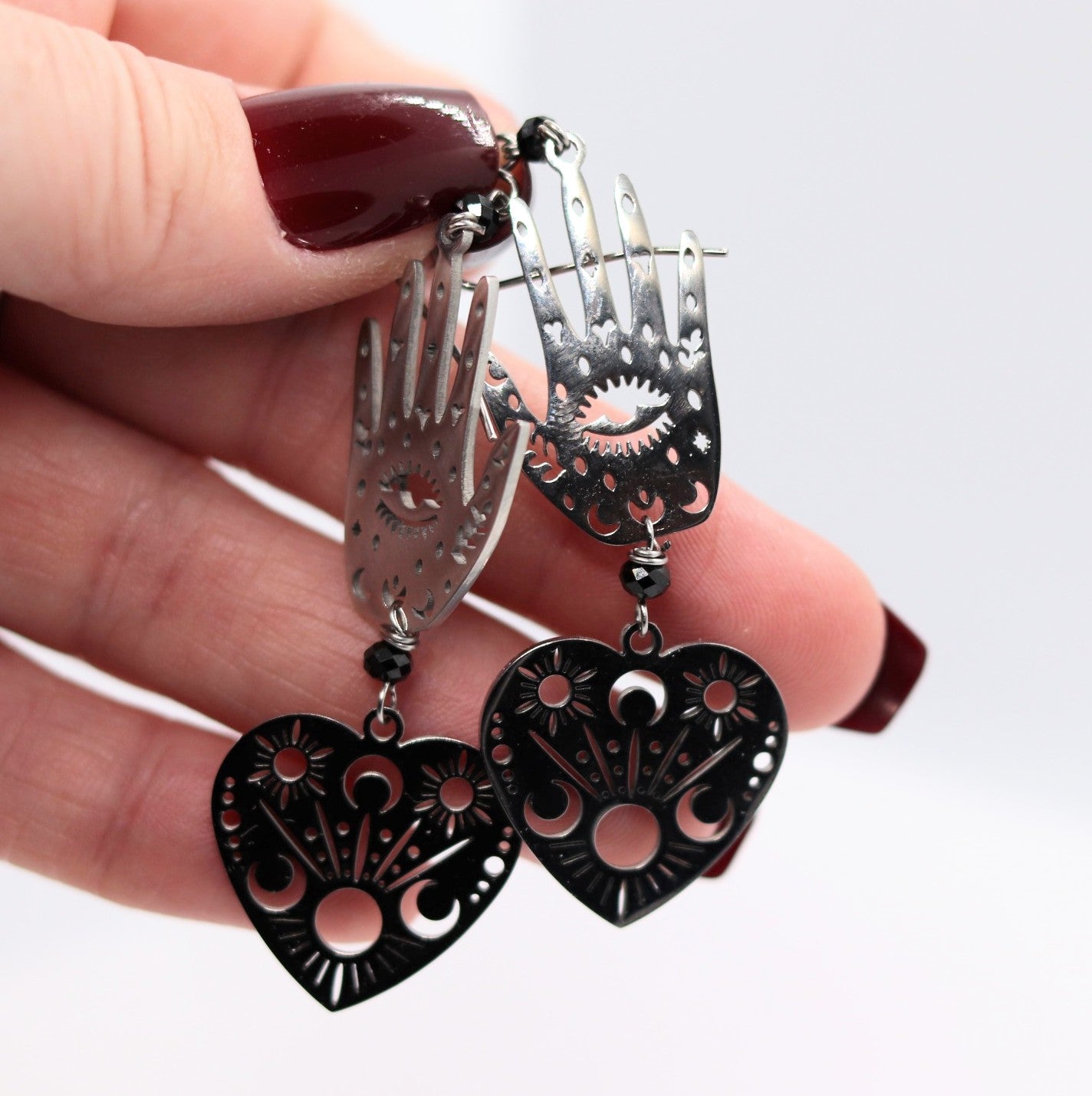 Fortune teller earrings