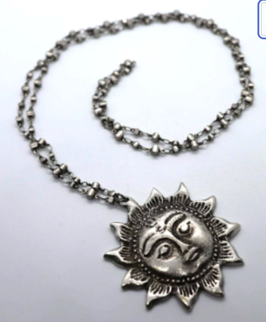 Sun Pendant Necklace