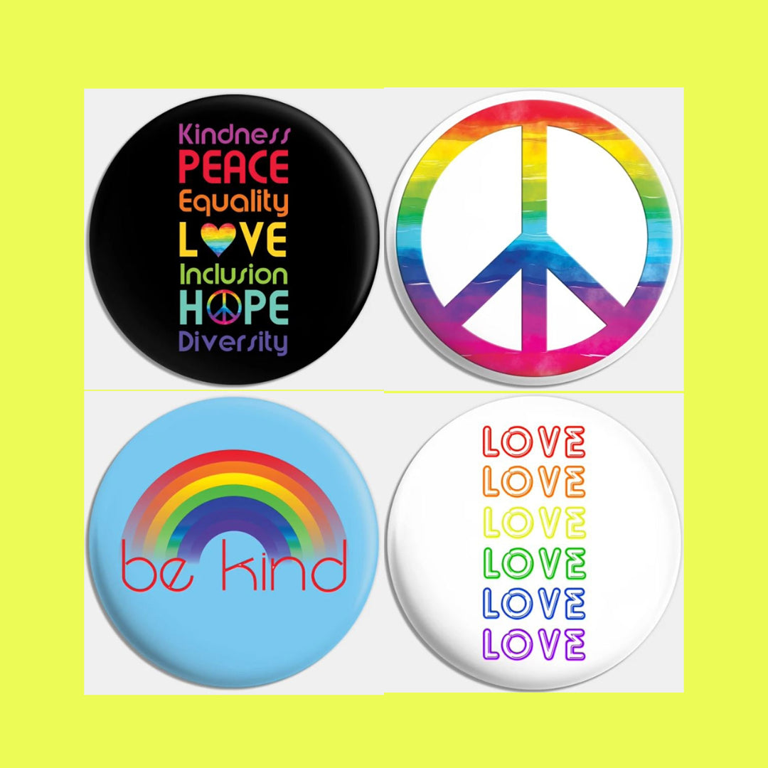 Pin Back Buttons