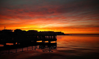 Original Photo Print - red sky at night