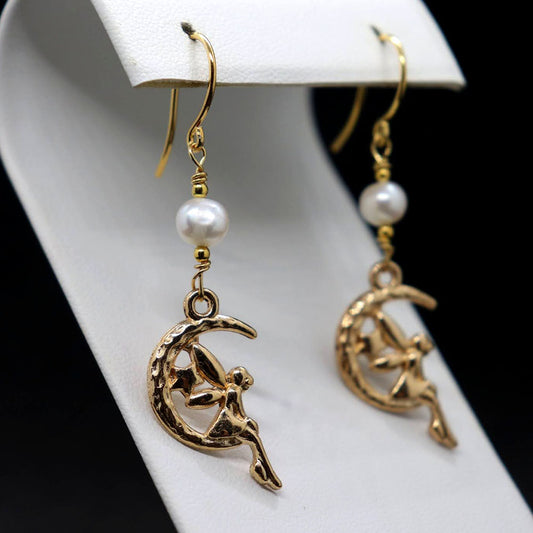 Pearl Fairy Earrings